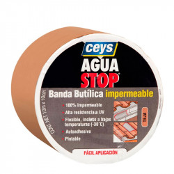 comprar Aguastop Banda Impermeable Butilo Teja 10 cm. x 10 mt. Ceys online - Ceys
