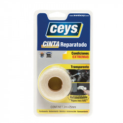 Cinta Reparatodo 3 mt x 25 mm. Ceys.