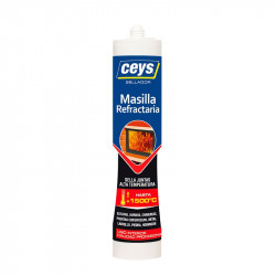 Masilla Refractaria Cartucho 310 ml. Ceys.