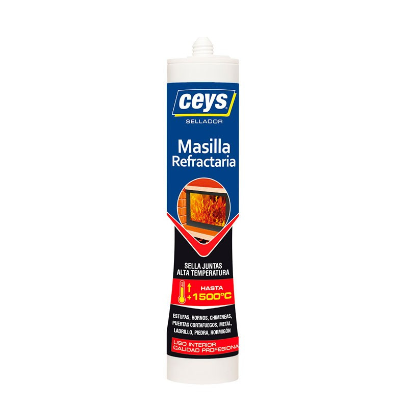 comprar Masilla Refractaria Cartucho 310 ml. Ceys online - Ceys