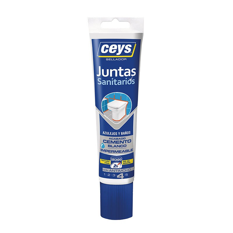 comprar Top Juntas Baños y Azulejos. Blanco, 125 ml. Ceys online - Ceys
