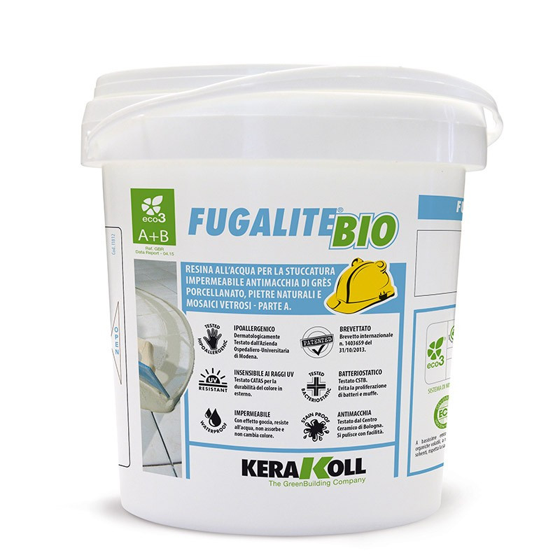 Fugalite Bio A+B Blanco 1,5Kg. Kerakoll