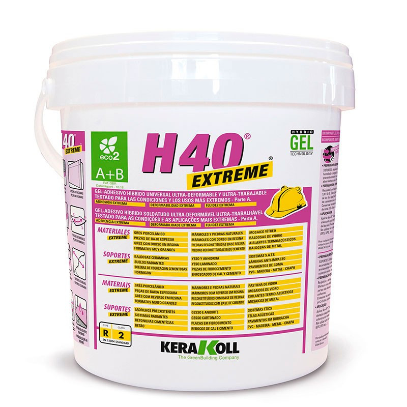 H40 Extreme A+B Blanco 10Kg. Kerakoll