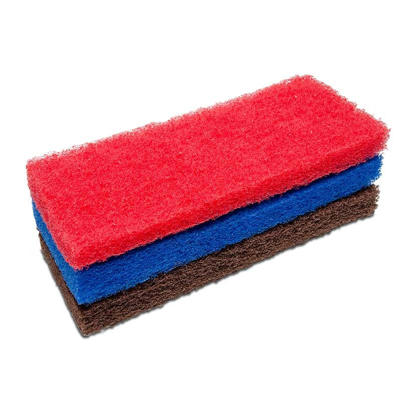 Estropajos Rubi Para Limpieza De Cerámica - Pack De 3, Mango Ergonómico, Dureza Media