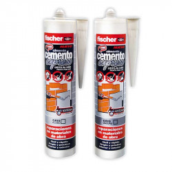 comprar Cemento EXPRESS Gris Claro Fischer online - Fischer