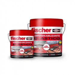Impermeabilizante elástico 4L Rojo Fischer