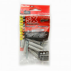 Taco de expansión SX 8 x 40 S tornillo Fischer