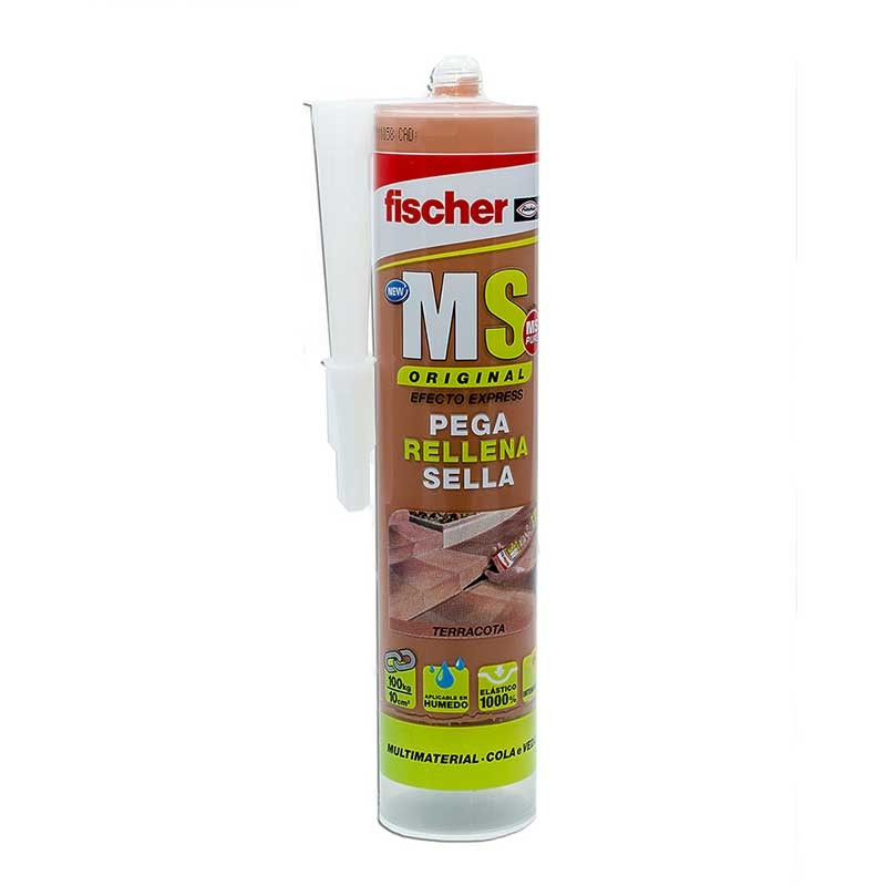 comprar Sellante-adhesivo MS PLUS Terracota Fischer online - Fischer comprar Sellante-adhesivo MS PLUS Terracota Fischer online - Fischer