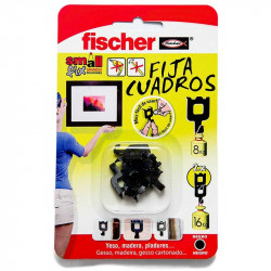 comprar Fija cuadraos Negro Fischer online - Fischer