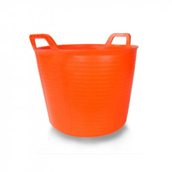 comprar Capazo plástico Naranja N. 3 40 L Rubi online - Rubi