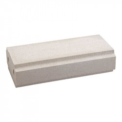 Remate Balaustre redondo 50x25x12 cm Blanco