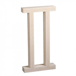 comprar Balaustrada de 60x8x33 Blanco Sas online - Sas