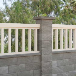 comprar Balaustrada de 60x8x33 Blanco Sas online - Sas