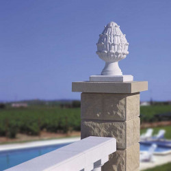 comprar Pilar Labrado de 30x30 cm Blanco Sas online - Sas