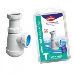 comprar Sifón Botella corto extensible salida Horizontal 40-1 1/2" S-69 Jimten online - Jimten