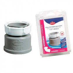 comprar Racor Mixto PVC Tuerca Loca 1 1/2'' X 40 A-12 Jimten online - Jimten