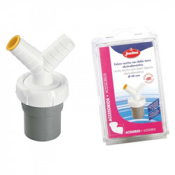 comprar Toma Doble Lavadora Encolar 40 mm A-122 Jimten online - Jimten