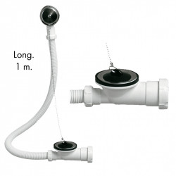 comprar Valvula Bañera Plana PVC 1 1-2X40 S-250 Jimten online - Jimten