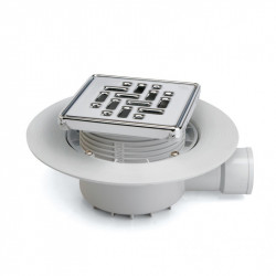 comprar Sumidero Plato Ducha Salida Horizontal Cromo S-565 Jimten online - Jimten