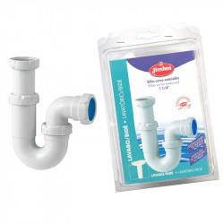 comprar Sifón Curvo Fregadero Salida Horizontal 1 1-2 S-31 Jimten online - Jimten