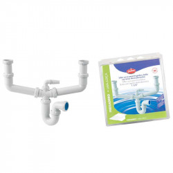 comprar Sifón Doble Curvo Salida Horizontal 11/2 S-50 Jimten online - Jimten