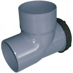 comprar Terminal Bajante PVC con registro 110 Riuvert online - Riuvert