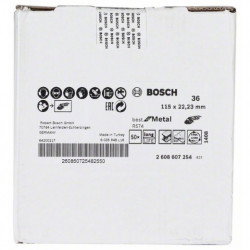 comprar Disco lijador de fibra Bosch R574 Best for Metal Ø115mm. online - Bosch