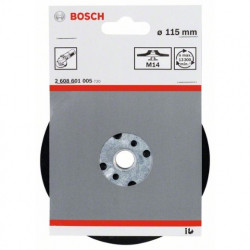 Plato de soporte estándar Bosch M14 Ø115mm.