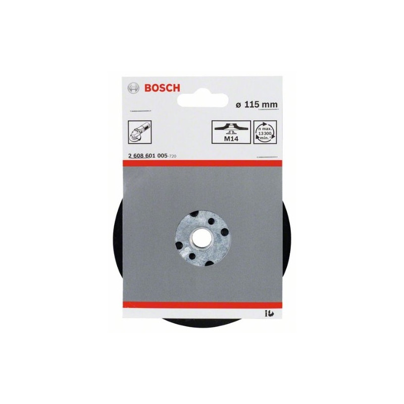 comprar Plato de soporte estándar Bosch M14 Ø115mm. online - Bosch
