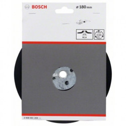 Plato de soporte estándar Bosch M14 Ø180mm.