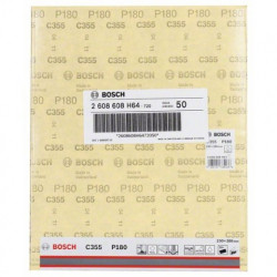 Hoja de lija Bosch Best for Coatings and Composites C355 Grano 180 230x280mm.