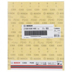 Hoja de lija Bosch Best for Coatings and Composites C355 Grano 240 230x280mm.