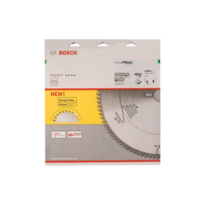 comprar Hoja de sierra circular Bosch Expert for Wood Ø300 mm. ATB 72 online - Bosch