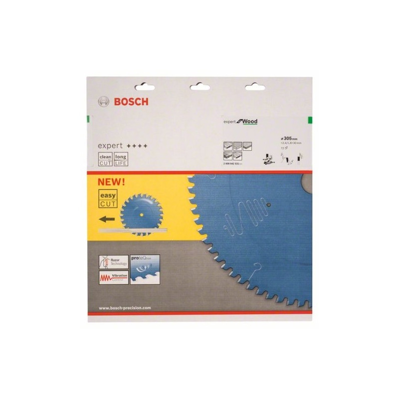 comprar Hoja de sierra circular Bosch Expert for Wood Ø305 mm. ATB 72 online - Bosch
