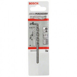 Broca Silver Percussion Bosch CYL-3 para Hormigón Ø4mm. 40x75mm.