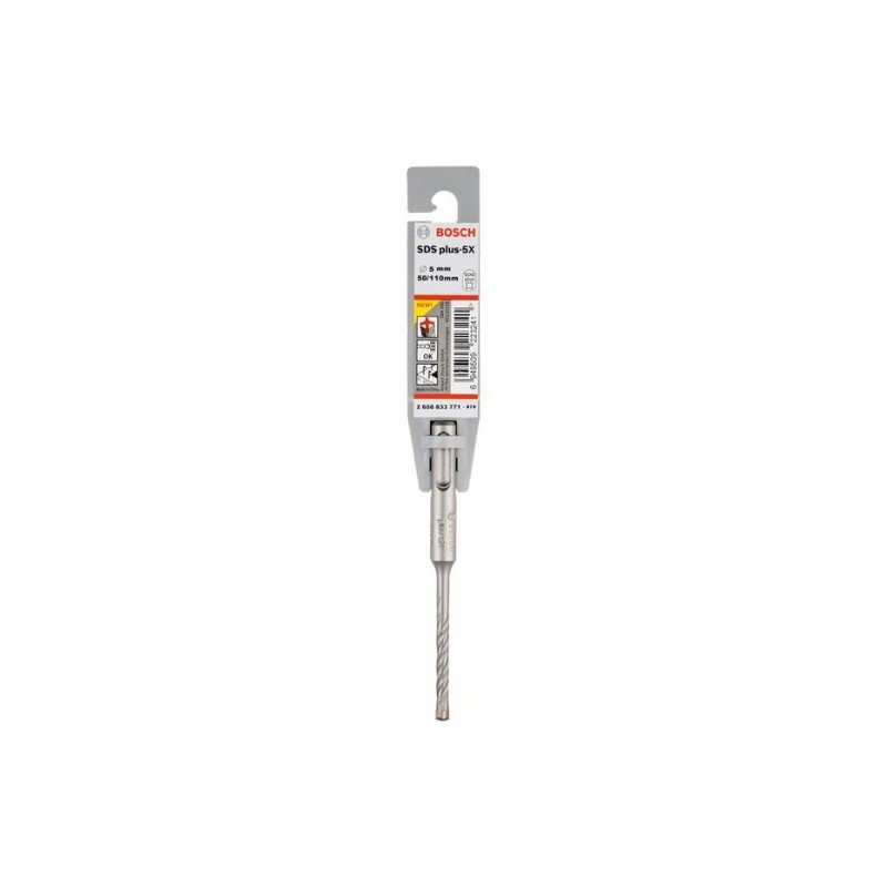 comprar Broca SDS plus-5X Bosch para Martillos perforadores Ø5mm. 50x110mm. online - Bosch comprar Broca SDS plus-5X Bosch para Martillos perforadores Ø5mm. 50x110mm. online - Bosch
