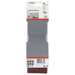 Estuche de 3 bandas de lija Bosch Best for Wood and Paint X440 Grano 60 75x457mm.