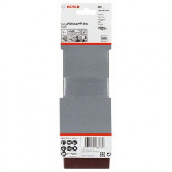 Estuche de 3 bandas de lija Bosch Best for Wood and Paint X440 Grano 80 75x457mm.