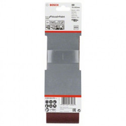 comprar Estuche de 3 bandas de lija Bosch Best for Wood and Paint X440 Grano 60 75x533mm. online - Bosch