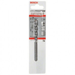 Broca Silver Percussion Bosch CYL-3 para Hormigón Ø7mm. 60x100mm.