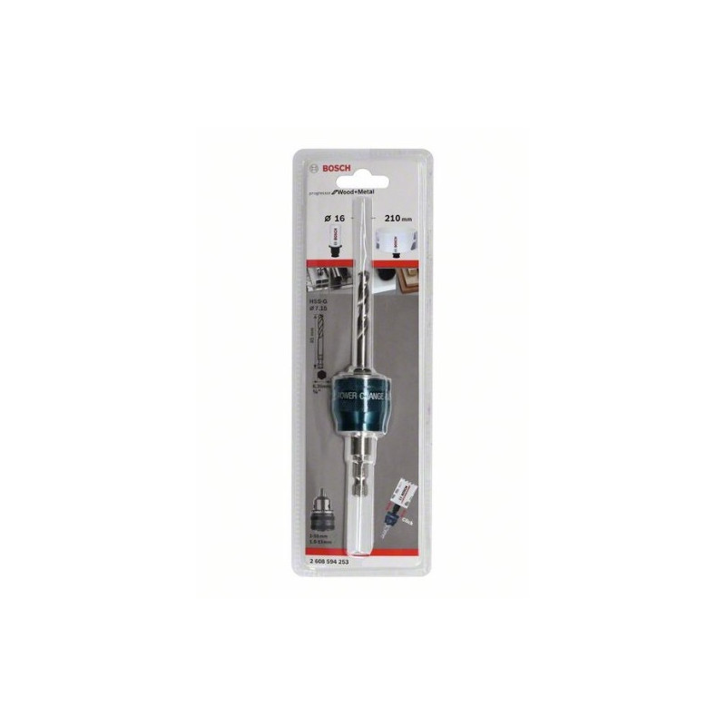 comprar Mandril Power-Change Plus de 3/8" Bosch incluye broca HSS-G Ø7,15x85mm. online - Bosch