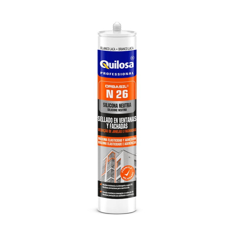 comprar Silicona Orbasil N-26 0.3l Blanco Quilosa online - Quilosa comprar Silicona Orbasil N-26 0.3l Blanco Quilosa online - Quilosa