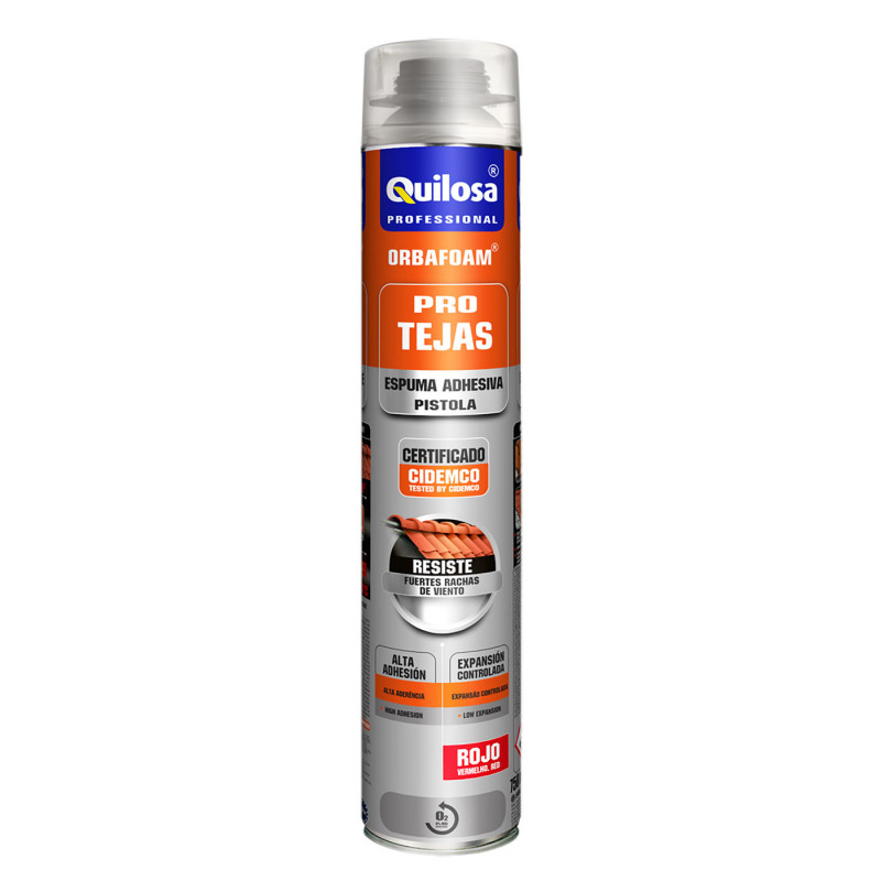 comprar ORBAFOAM Pro Tejas Aerosol pistola 0,75 L Rojo Teja Quilosa online - Quilosa