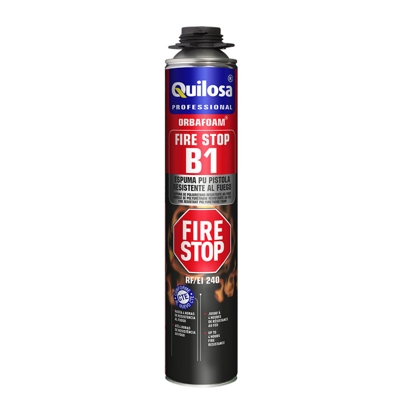 comprar ORBAFOAM FIRE-STOP B1 Aerosol pistola 0,75 LITRO GRIS online - Quilosa comprar ORBAFOAM FIRE-STOP B1 Aerosol pistola 0,75 LITRO GRIS online - Quilosa
