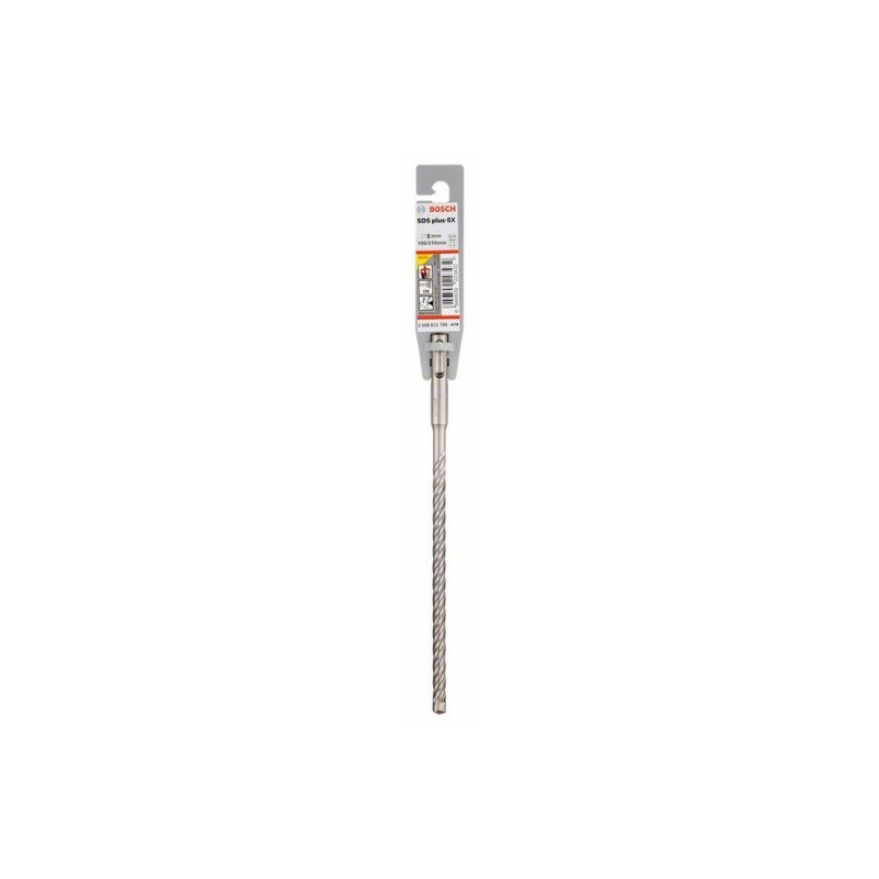 Broca SDS plus-5X Bosch para Martillos perforadores Ø8mm. 150x210mm.