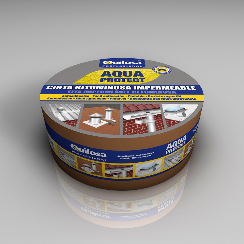 comprar AQUA PROTECT Cinta Bituminosa 10cm x 10 m Quilosa online - Quilosa