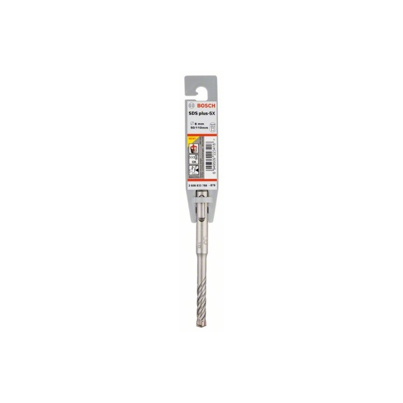 comprar Broca SDS plus-5X Bosch para Martillos perforadores Ø8mm. 50x110mm. online - Bosch