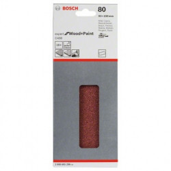 Hoja de lija Bosch Expert for Wood and Paint C430 Grano 80 93x230mm.