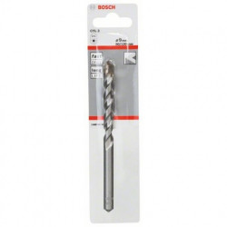 Broca Silver Percussion Bosch CYL-3 para Hormigón Ø9mm. 80x120mm.