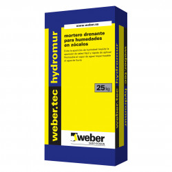 Webercal Hydromur 25Kg. Blanco